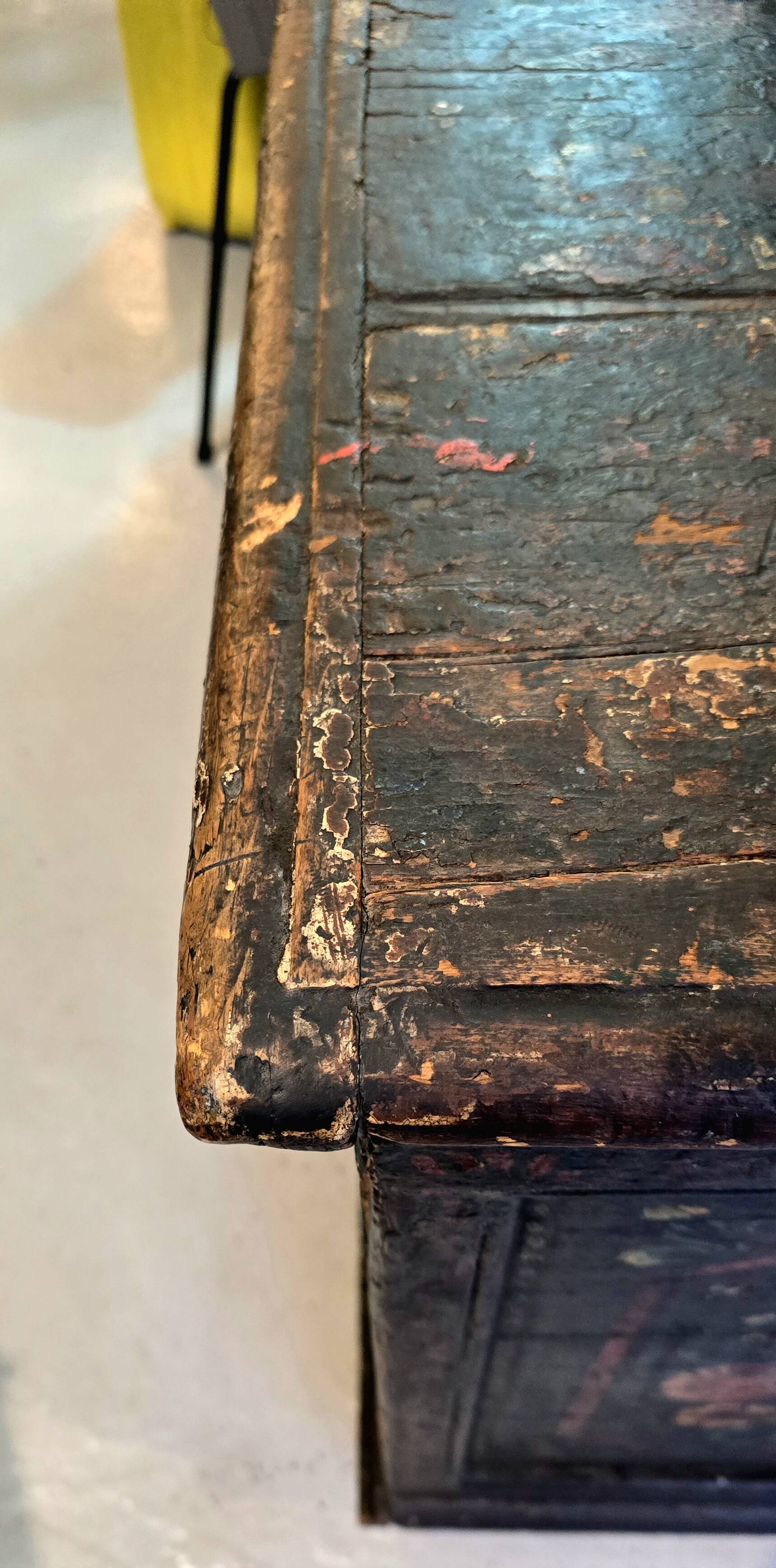 Chest says "SANDOUK" - Tunisia Circa 1900