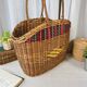 Ancien panier en osier