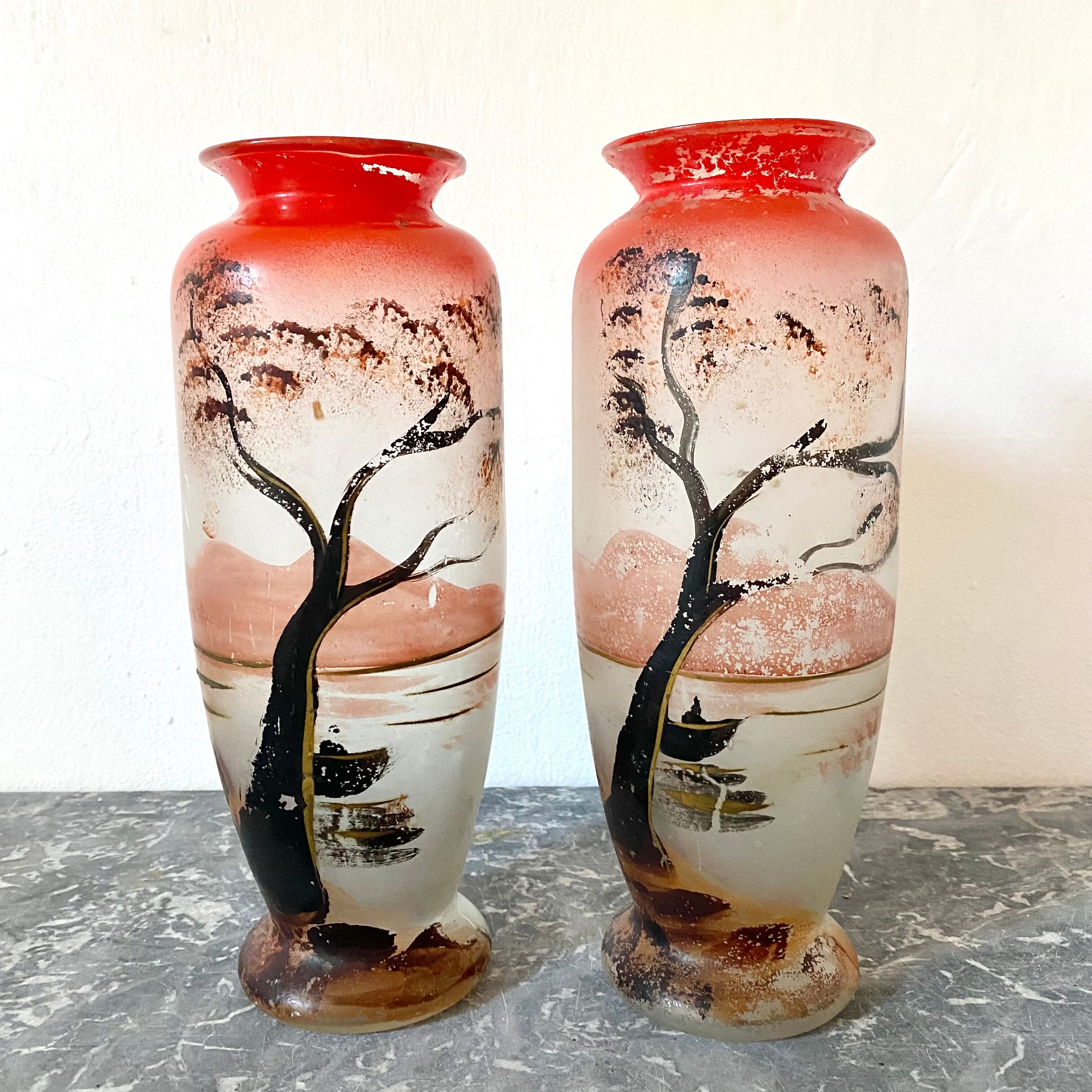 Pair of antique vases