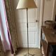 Bronze bamboo floor lamp