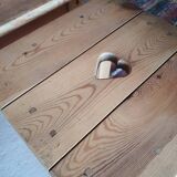 Wooden table and 4 stools