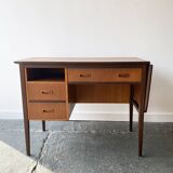 Mid-Century Modern extendable desk by Uniflex