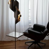 Vintage floor lamp chrome spoutnick
