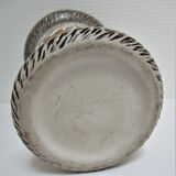 Jacques Breugnot enamelled ceramic vase 60s