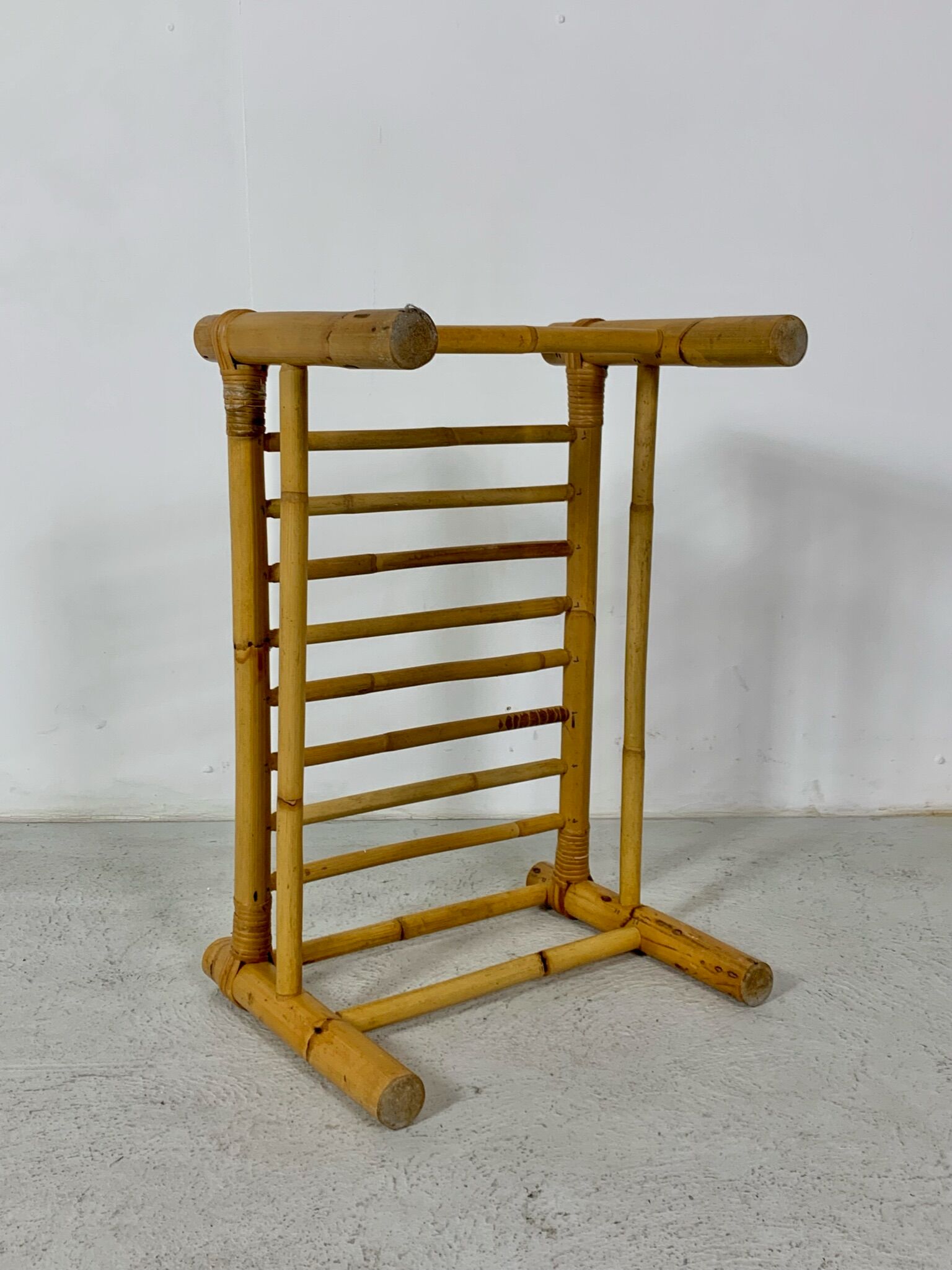 Vintage bamboo lounge set made in denmark 1950s