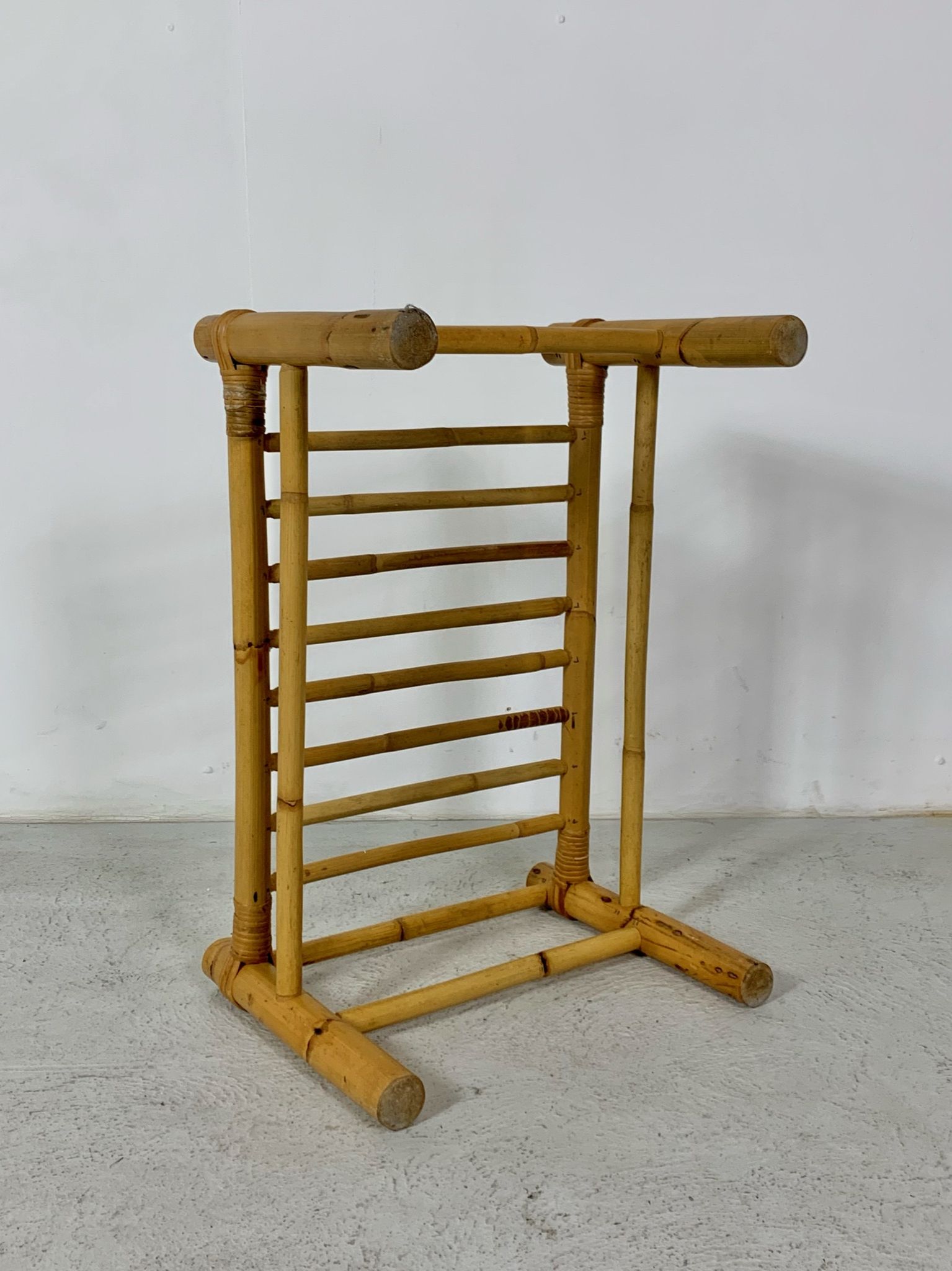 Vintage bamboo lounge set made in denmark 1950s