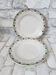 Flat earthenware plates from Saint Amand, iron earth