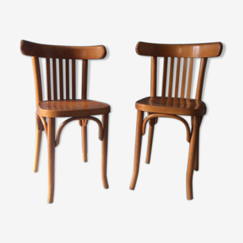 Paire de chaises bistrot