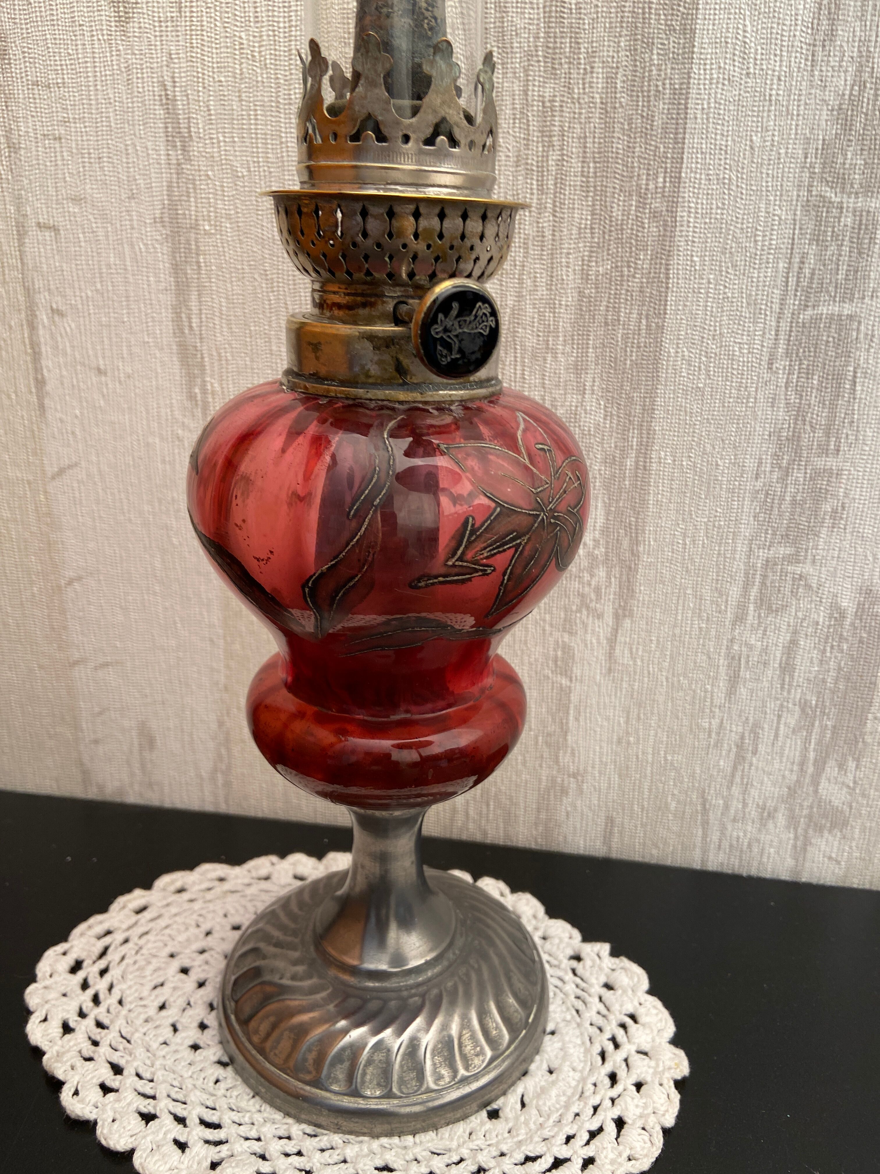 Old kerosene lamp