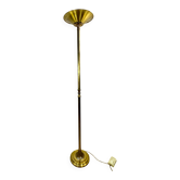 Halogen Floor Lamp GAULT Golden Brass Vintage 80s