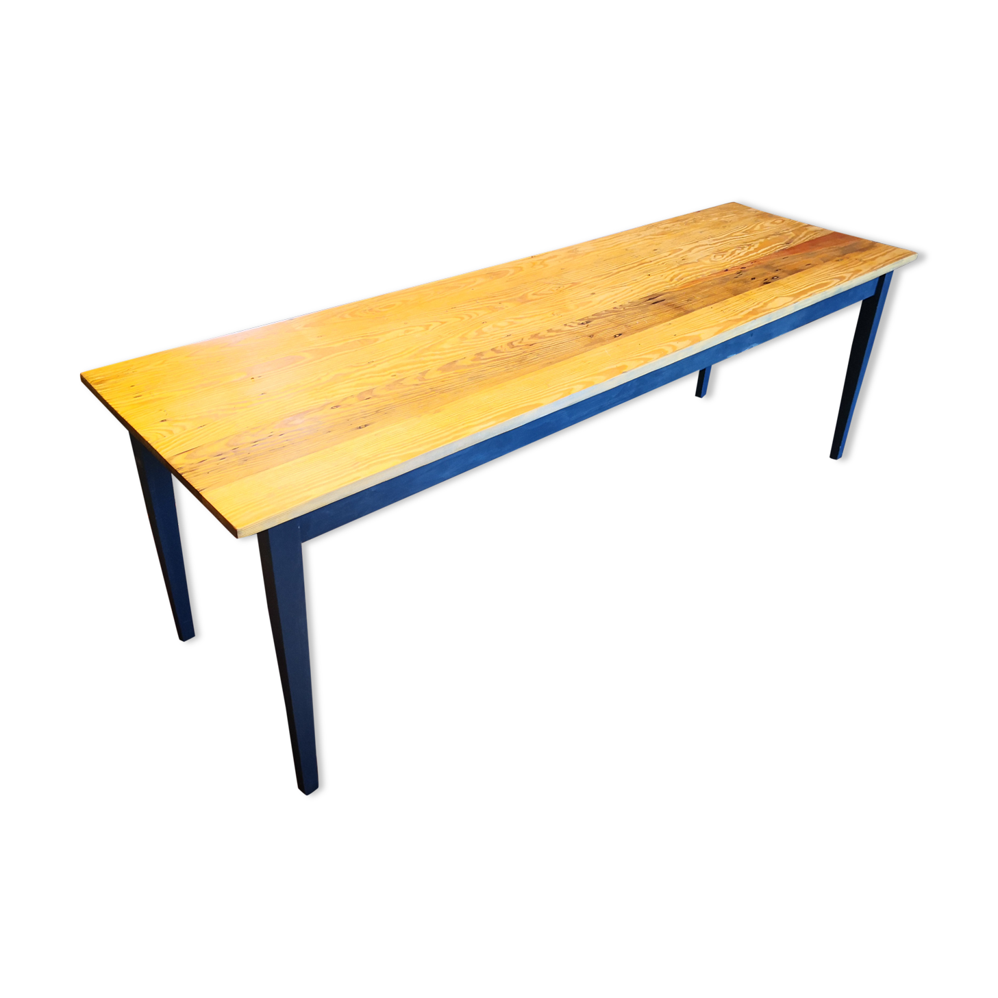 Vintage table, 2,40m, 8 people