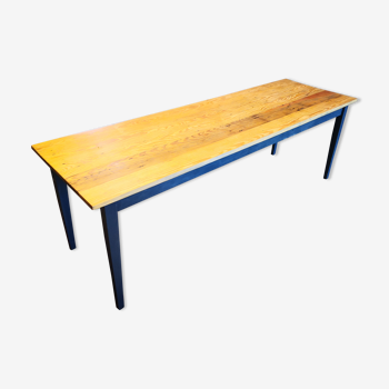 Vintage table, 2,40m, 8 people