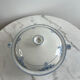 Soup tureen in earthenware Creil and Montereau Labrador pattern