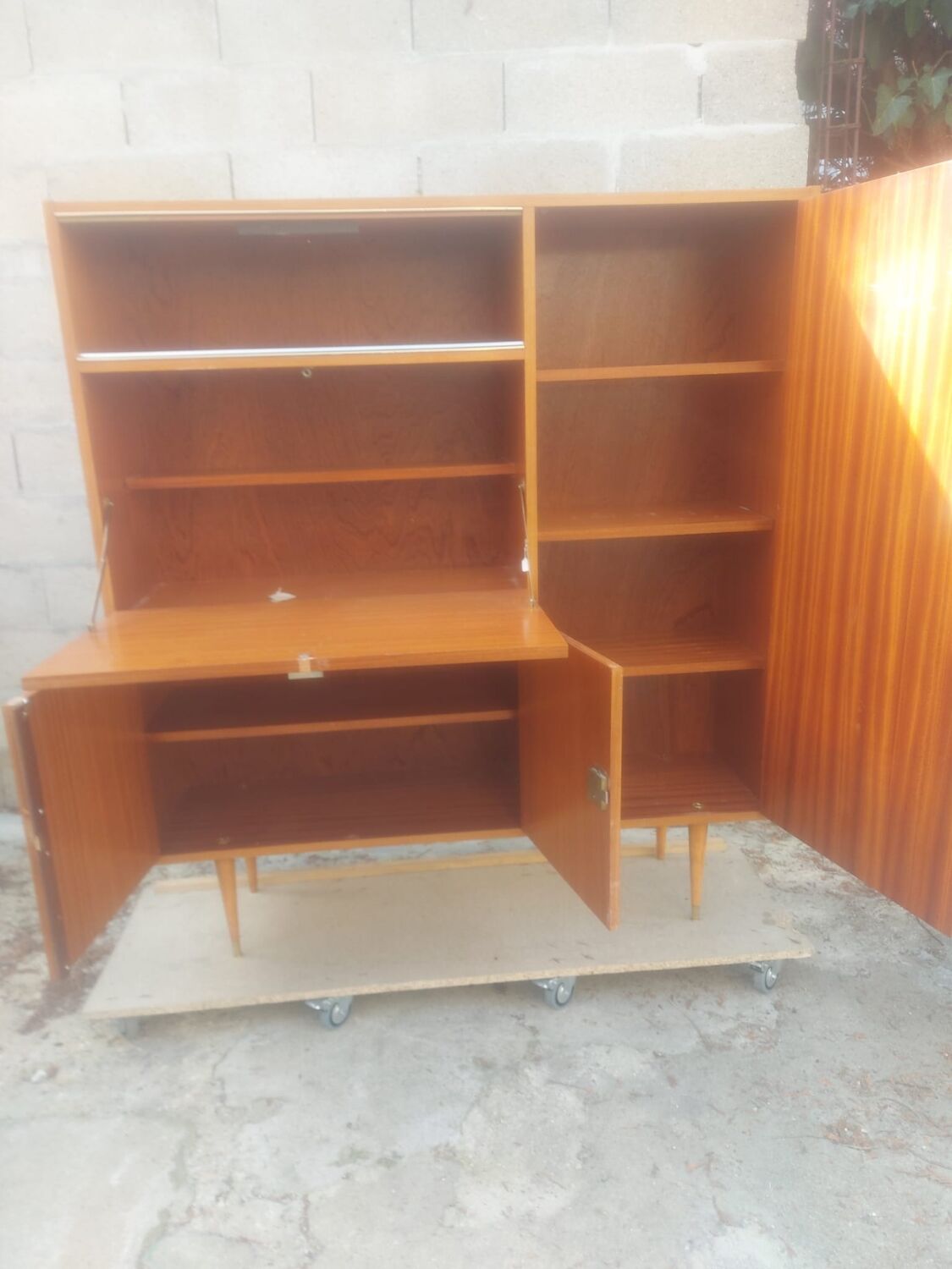 Meuble secrétaire année 1970