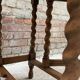 Antique Oak Oval Drop-Leaf Table with Barley Twist Legs – Gateleg Tabl