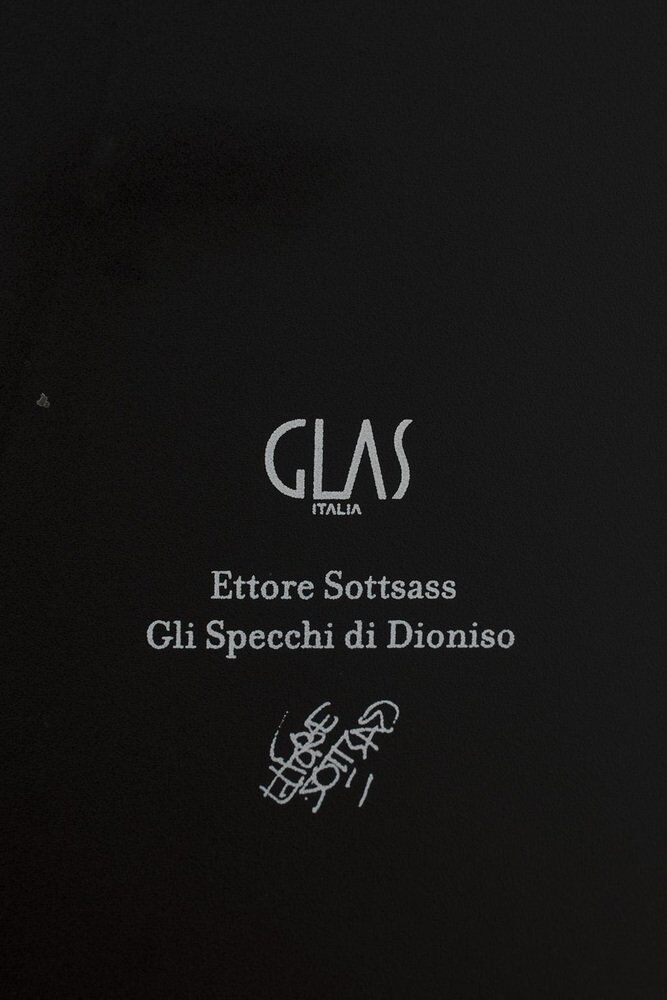 Miroir par Ettore Sottsass pour Glas Italia