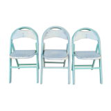 Series of 3 751 model folding chairs from Thonet
