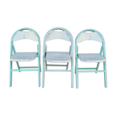 Series of 3 751 model folding chairs from Thonet
