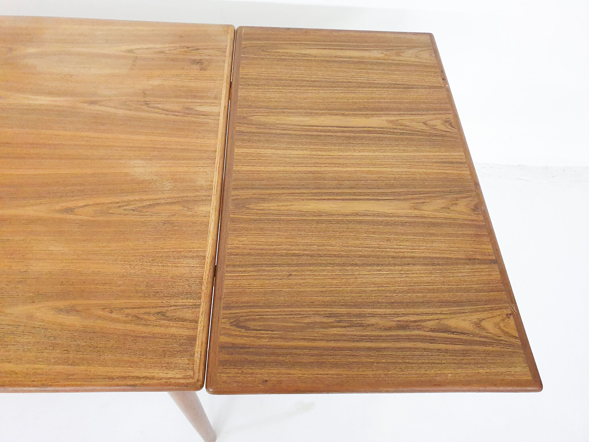 Teak extendable dining table, The Netherlands 1960's