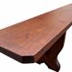 Paire de bancs de ferme 300 cm chêne