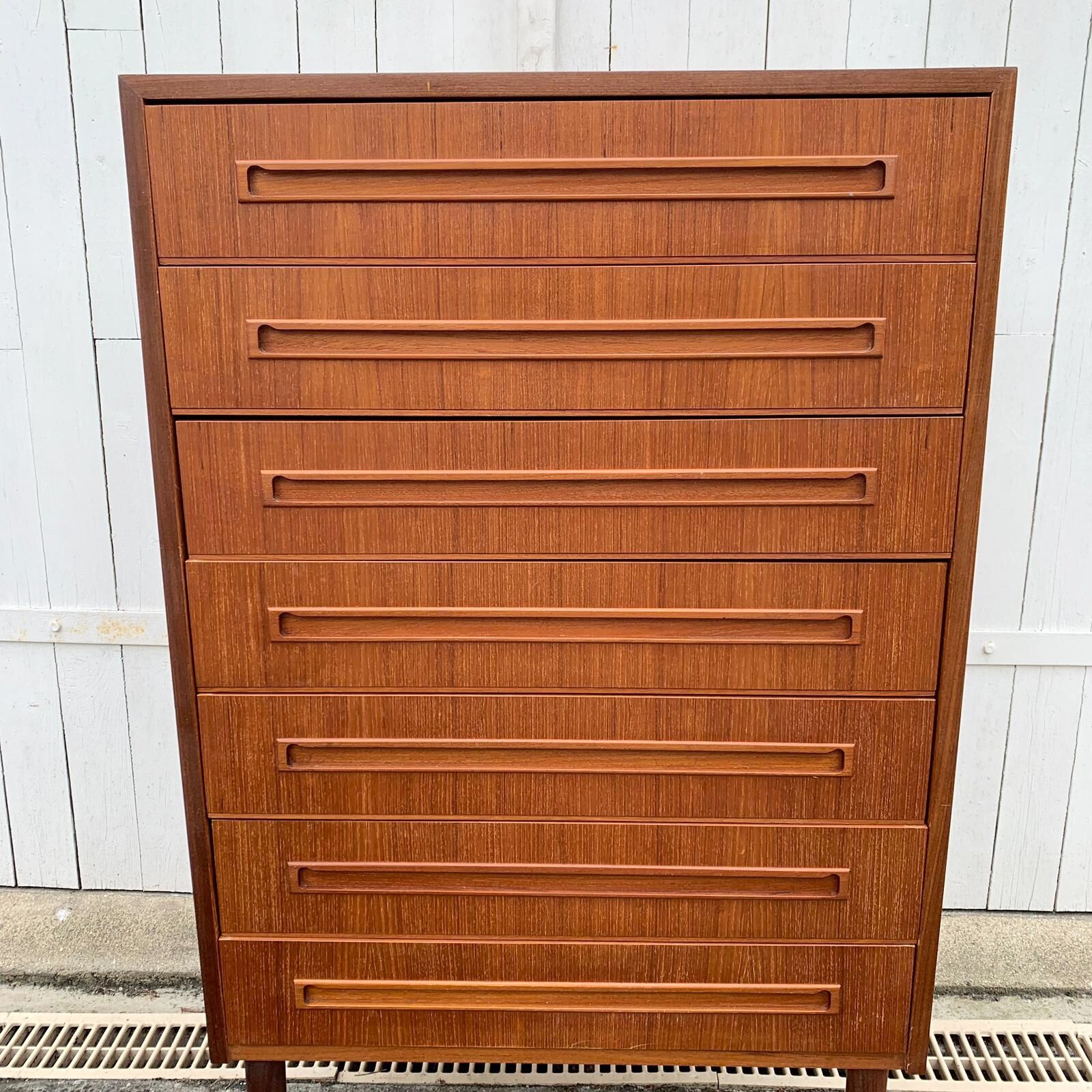 Scandinavian teak chiffonnier of the years 60