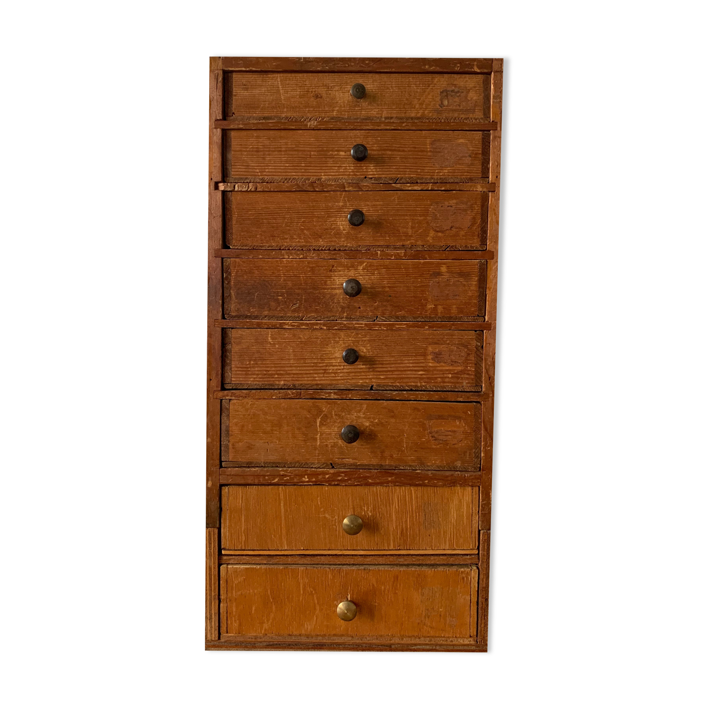 Meuble de métier ancien 48cm