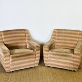 2 vintage armchairs from the 1960s