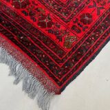 Afghan Khal Mohammadi Rug 300x195 cm, Vintage Turkoman Ersari Rug