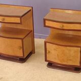 Pair of Art Deco bedsides