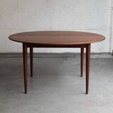 Large dining table by Grete Jalk