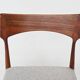 Bernhard Petersen dining chairs in rosewood by Christian Linnebergs, Denmark, 1960