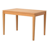 Table basse en hêtre scandinave des années 1950-60