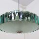 Cut glass pendant chandelier