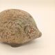 Hedgehog Statuette Zoomorphic Brutalist Sculpture Molded Pottery 20th Century