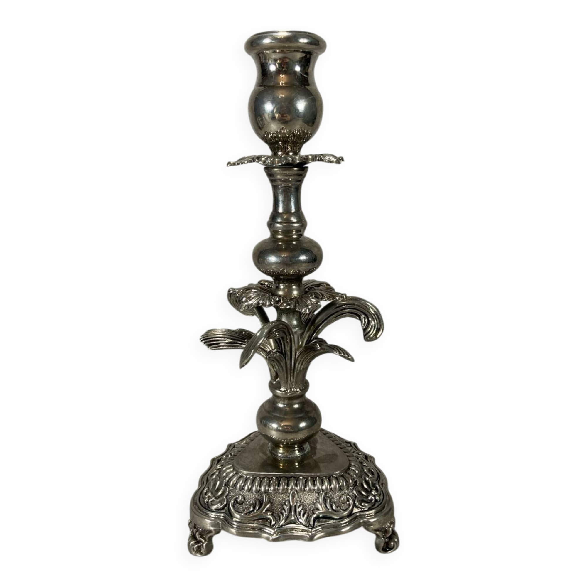 Vintage metal candlestick/candlestick. Candelabra/Torch