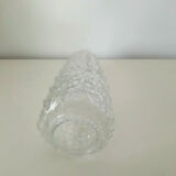 Relief glass lampshade, chandelier flute