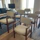 Set of 2 Jens Risom armchairs