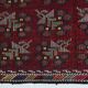 7x10 Kilim Wine Red Turkish Kilim Rug, 218x311Cm
