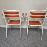 Set of 2 armchairs Tolix T2 50s