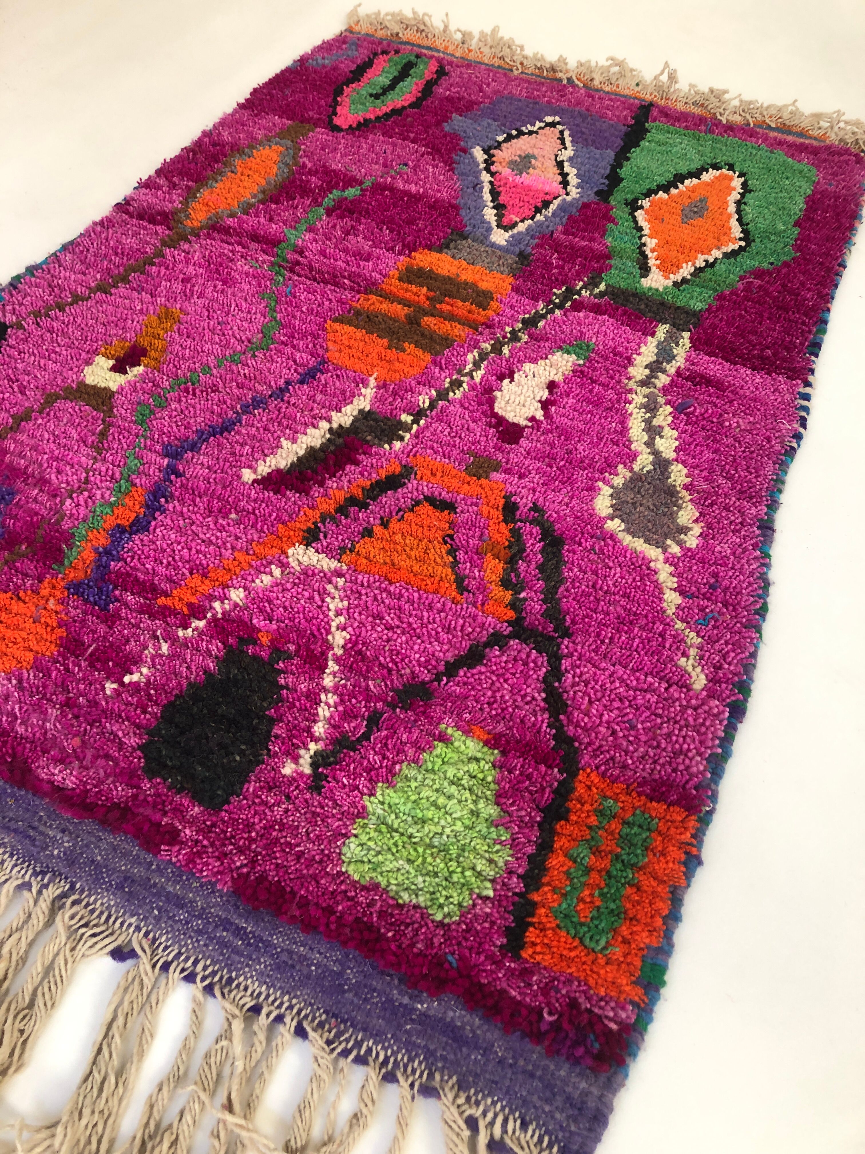 Moroccan Berber carpet Boujaad 1,53x0.97m