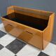 lowboard  with black glass top 1960s