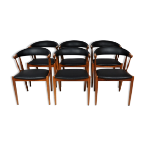 6 chaises scandinave
