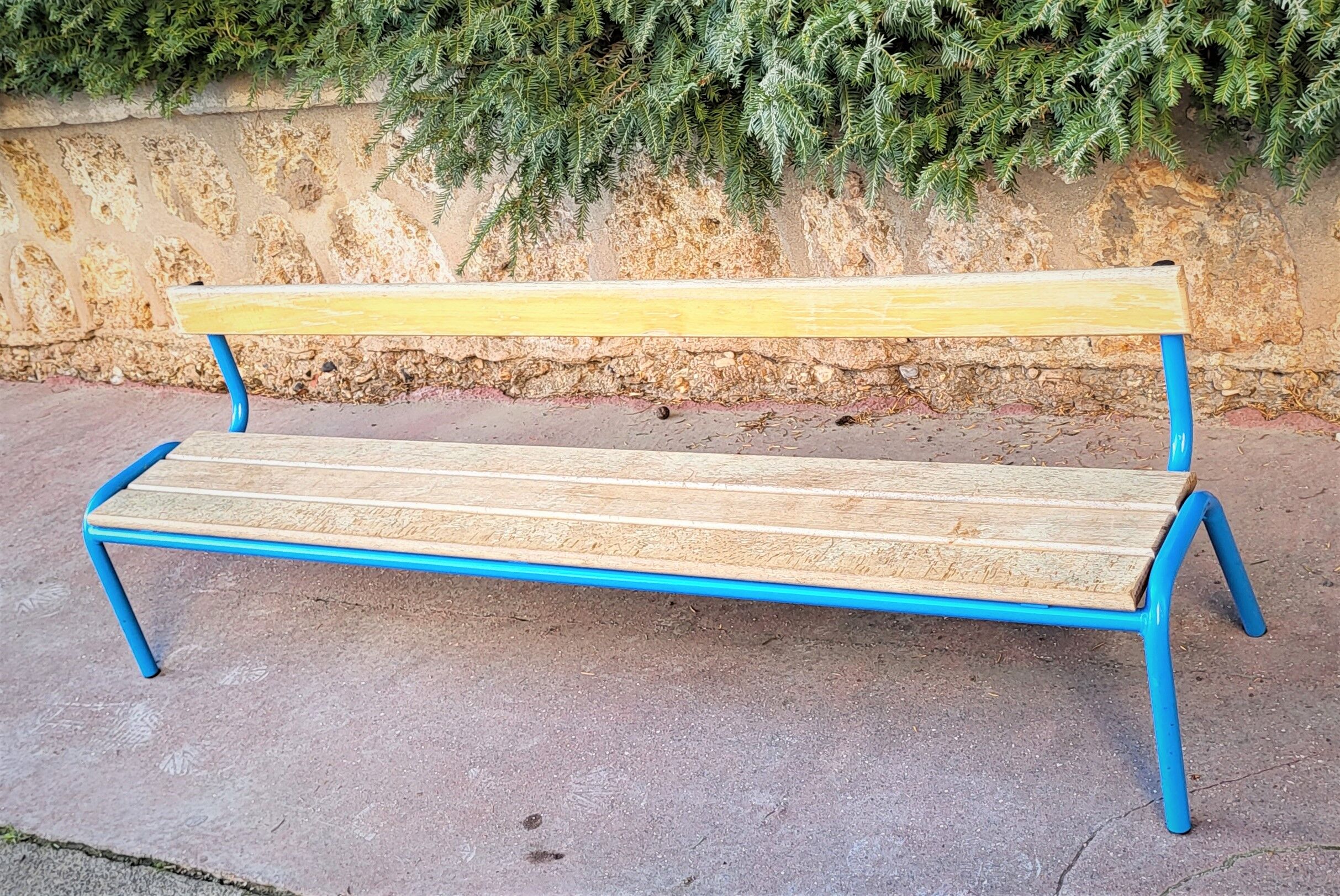 Vintage school benches from the 80s ( 3 available )