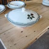Antique tableware set from Digoin and Sarreguemines