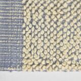 8x10 Blue & Beige Large Vintage Kilim Rug, 250x298Cm