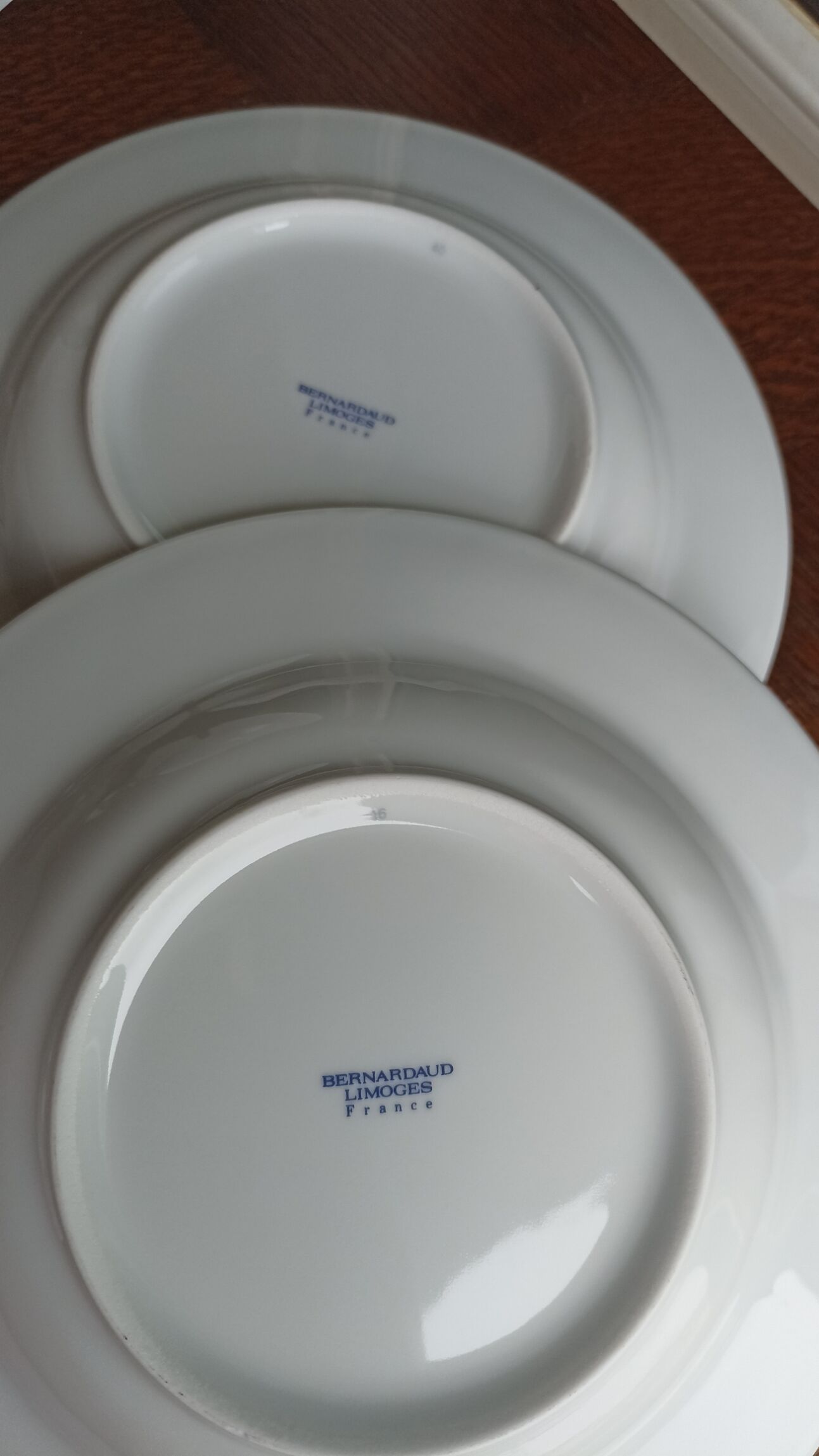 5 hollow plates in Limoges porcelain by Bernardaud - Lhasa Soap