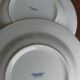 5 hollow plates in Limoges porcelain by Bernardaud - Lhasa Soap