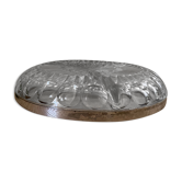 Glass and metal top - art nouveau