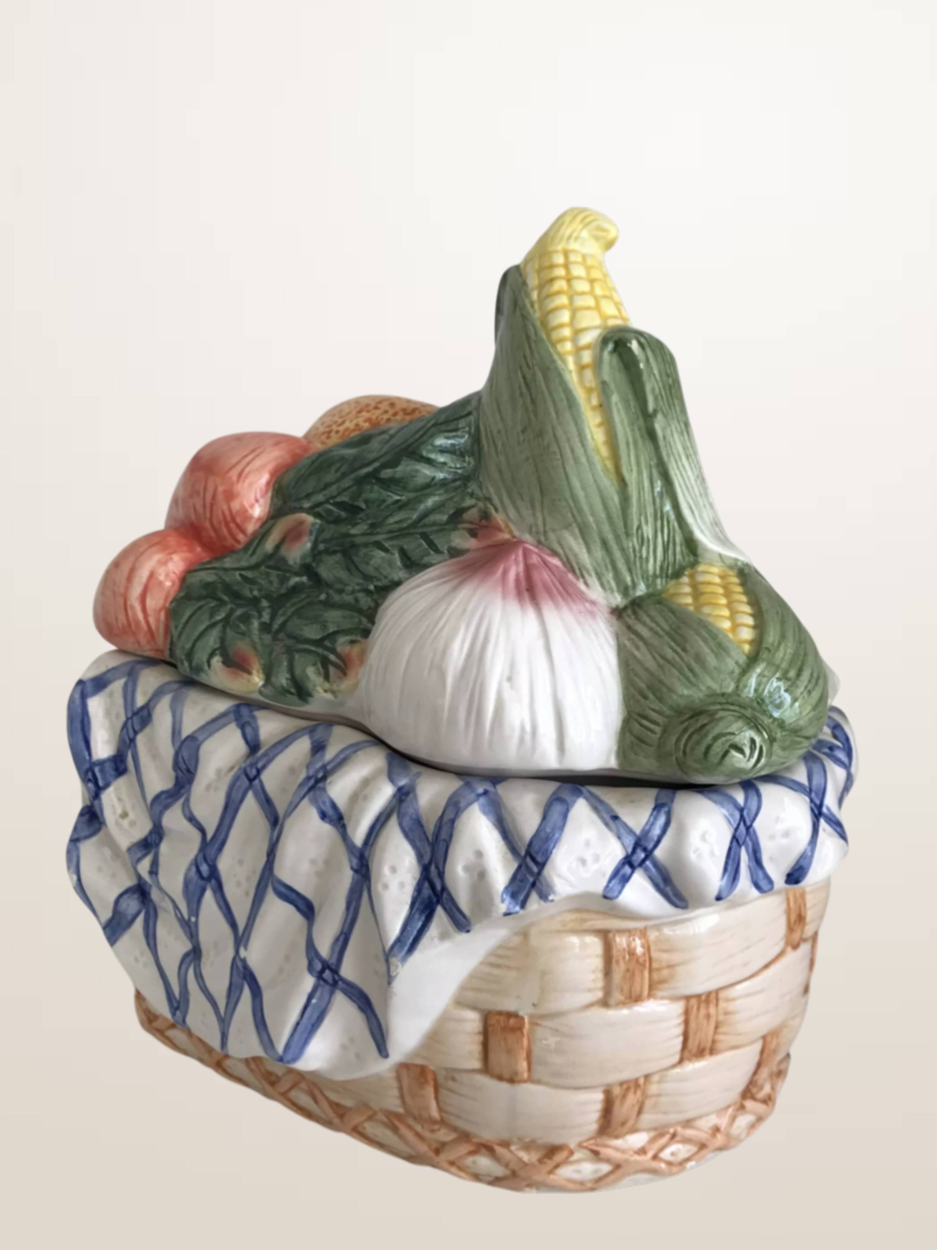 Pot and slipware fruits and vegetables