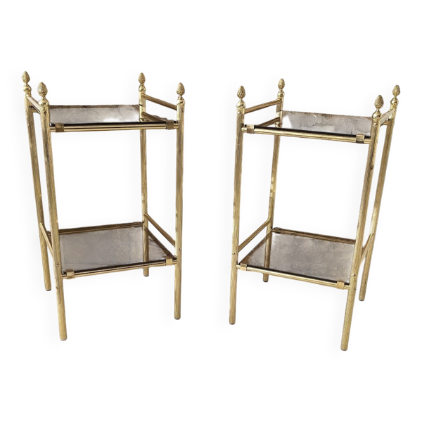Paire de tables de chevet